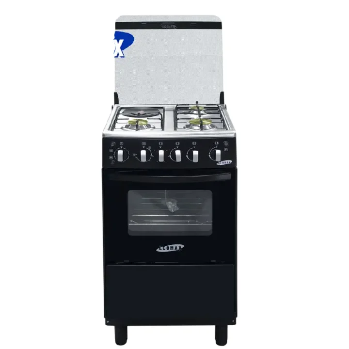 Ecomax 50×55 3 Gas + 1 Electric Cooker with Stainless Steel Finish - LX-680-3G1E