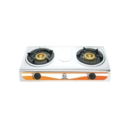 Eurochef 2 Burner Stainless Steel Table Top Gas Cooker, ST-G002W