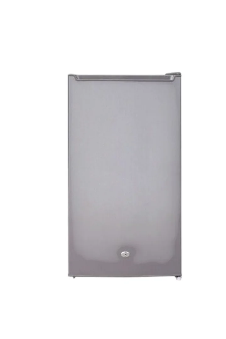 Glamstar 90L Single Door Refrigerator, GFR-120S – Silver Grey - Energy Efficient Compact Fridge with Freezer
