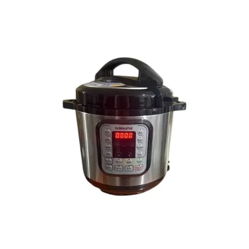 Globalstar 6L, Electric Pressure Cooker GS-606 – Multi-Function Smart Cooker with Safety Lock, Timer & Non-Stick Inner Pot