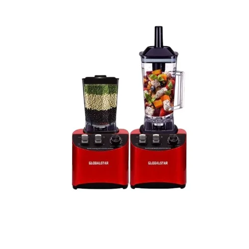 Globalstar Juice Professional Commercial Blender 2L 2-In-1 GS-1589 High-Power Smoothie & Grinder Blender