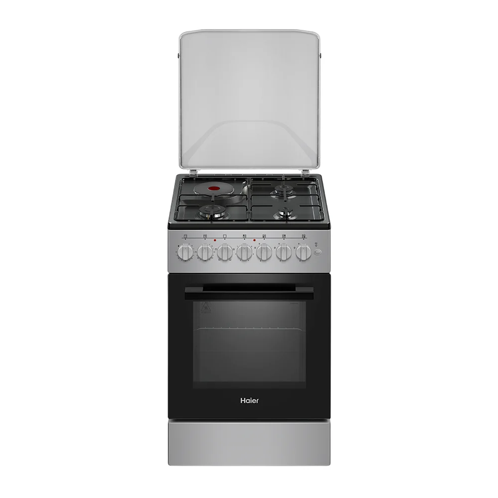 Haier 3 Gas + 1 Electric 50x60 Cooker with Electric Oven – ECR1031B