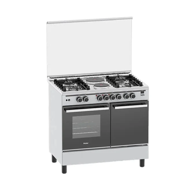 Haier 4 Gas Burner + 2 Electric Plates 60x90 Cooker – HCR6042DES