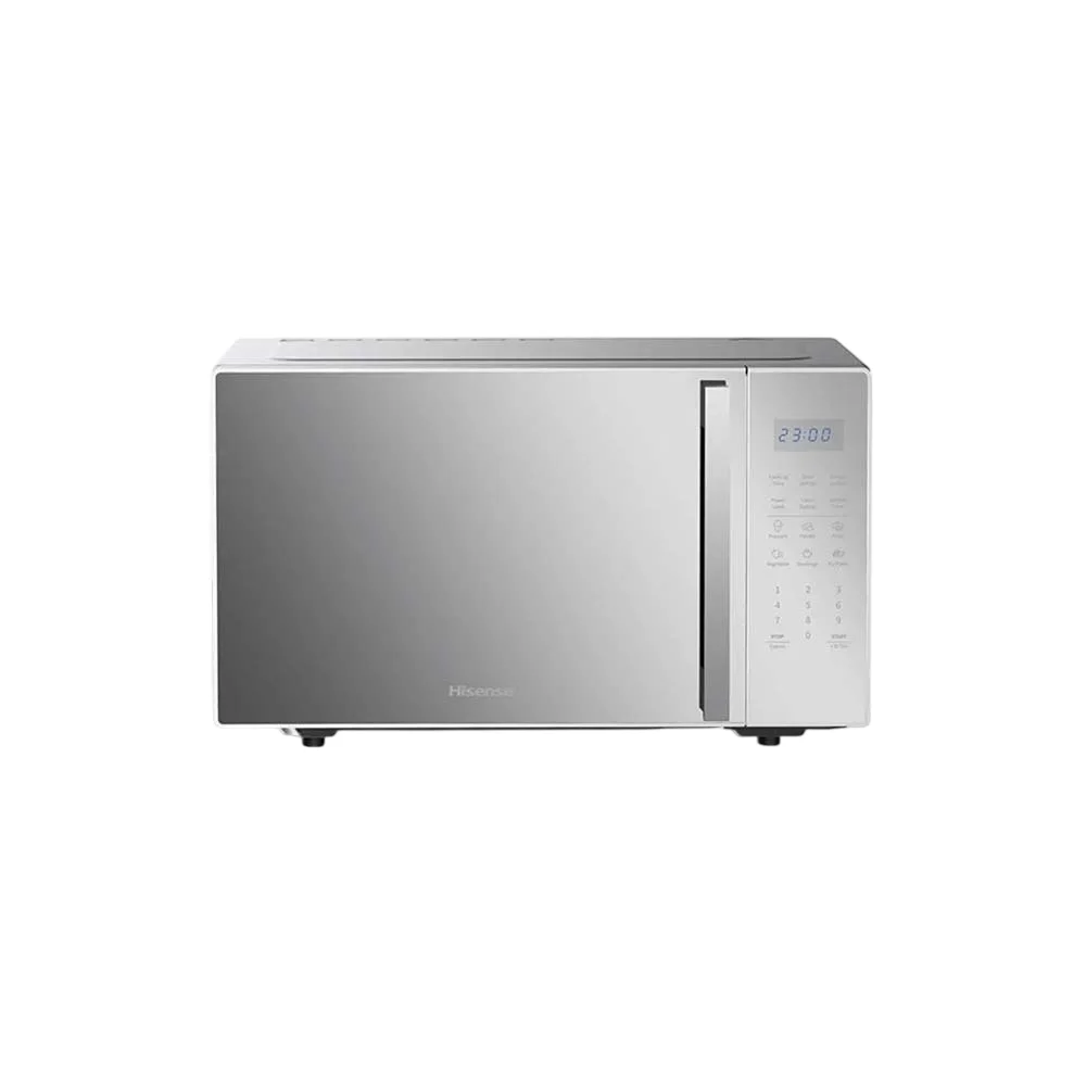 Hisense 30L Silver Microwave with Grill – H30M0MS9HG
