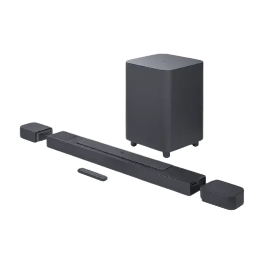JBL Bar 800 5.1.2 Channel Soundbar with Detachable Surround Speakers, Dolby Atmos®, Wireless Subwoofer & Wi-Fi Streaming