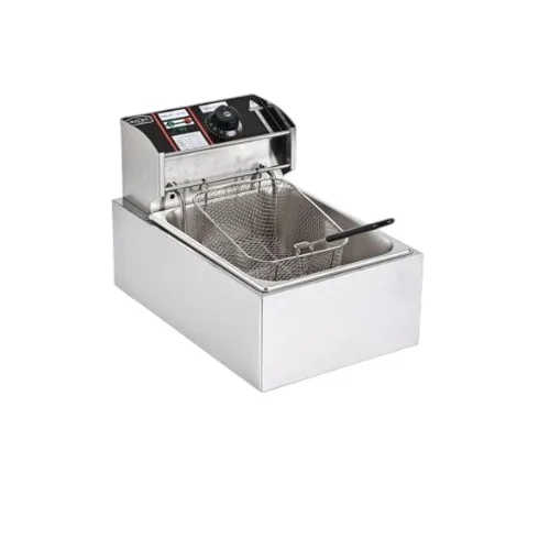 Macro 6L Stainless Steel Single Tank Deep Fryer - TF6S