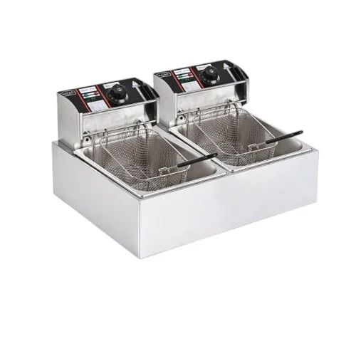 Macro Electric Double Deep Fryer 12L (6L + 6L)