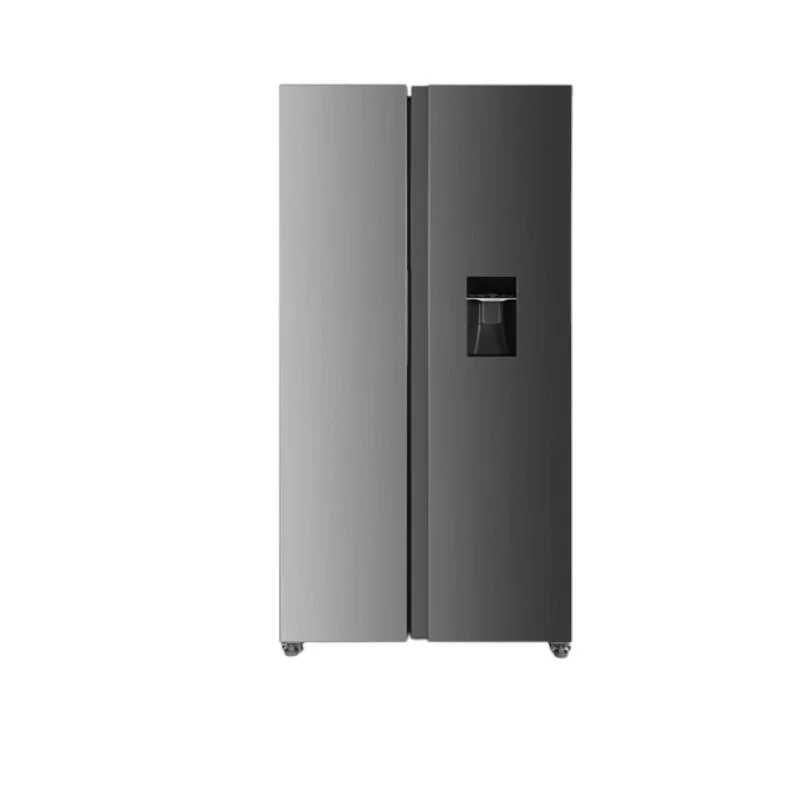 MIKA 529L Side-by-Side No Frost Refrigerator with AI Inverter Compressor and Water Dispenser, Inox Line Brush – MRNF2DW529XLBV
