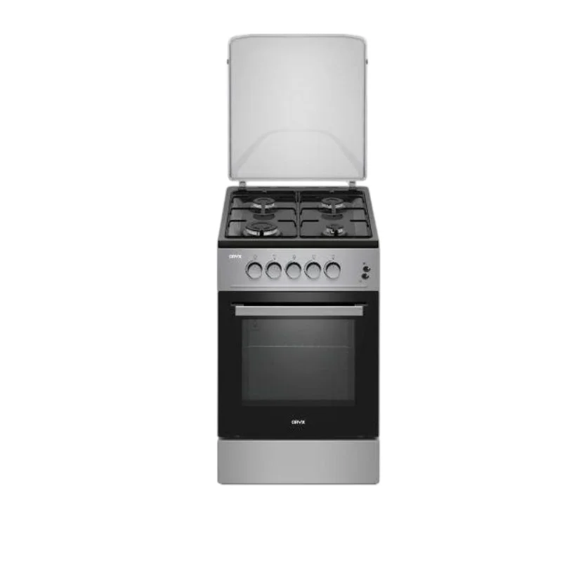 MIKA ORYX 50cm x 60cm Free Standing Cooker – 4 Gas Burners with Gas Oven