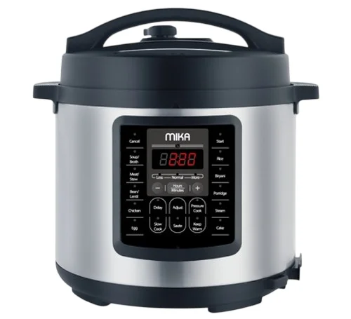 MIKA Smart Pressure Cooker, 6L, Stainless Steel MPC1106