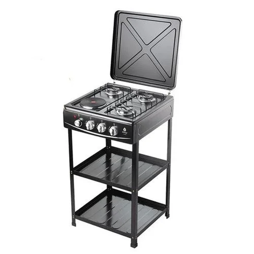 Nunix 3+1 Cooker with Shelves, LTS-02