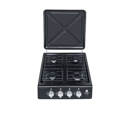 Nunix 4-Burner Table Top Gas Cooker with Manual Ignition, LT05A