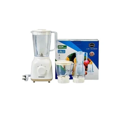 Primdale 3-in-1 Blender 1.6L 500W PMDL-200 – Blender, Grinder & Chopper, Stainless Steel Blades, Safety Lock
