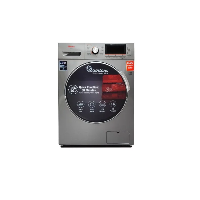 Ramtons 10/7KG RW/160 Front Load Washer Dryer Combo