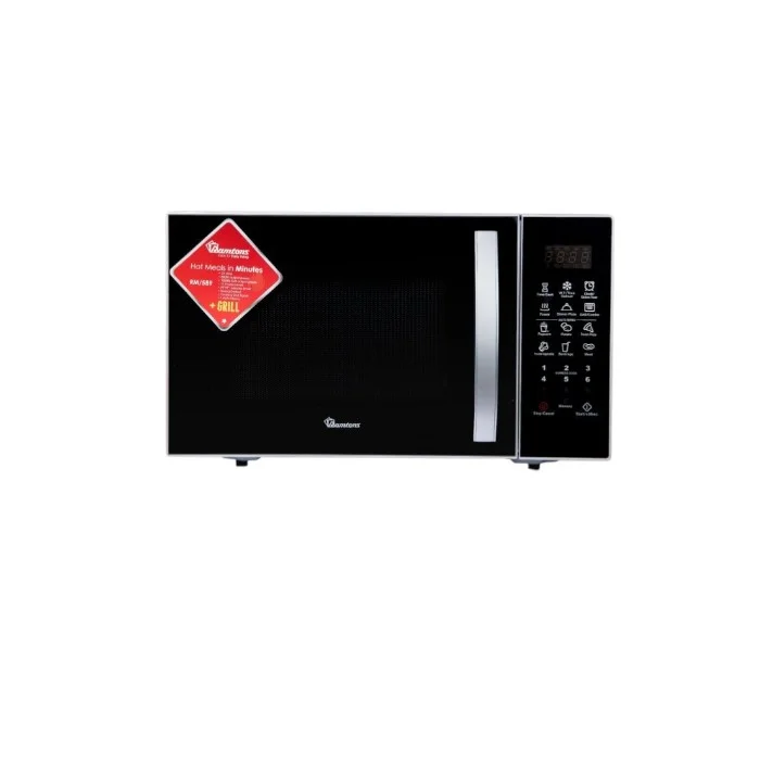 Ramtons 23L Silver Digital Microwave with Grill – RM/589