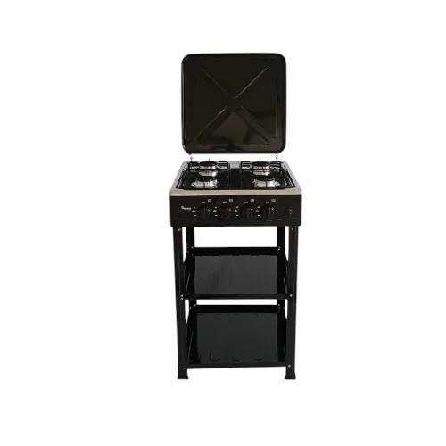 Ramtons 4 Burner Gas Cooker Stainless Steel with Stand, RG/547