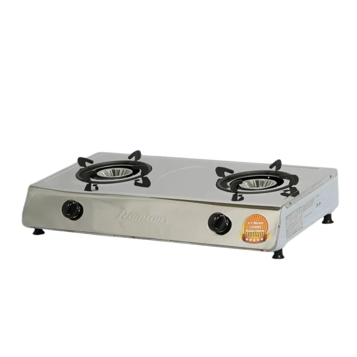 Ramtons 2 Burner Stainless Steel Gas Cooker – RG/544