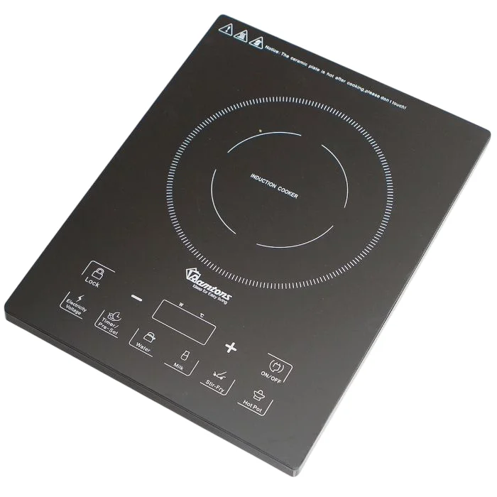 Ramtons Induction Cooker + Free 24cm Non-Stick Pan (Black) – RM/381