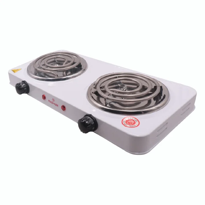 Rashnik Double Electric 2000W Hot Plate Cooker, RN-4078W