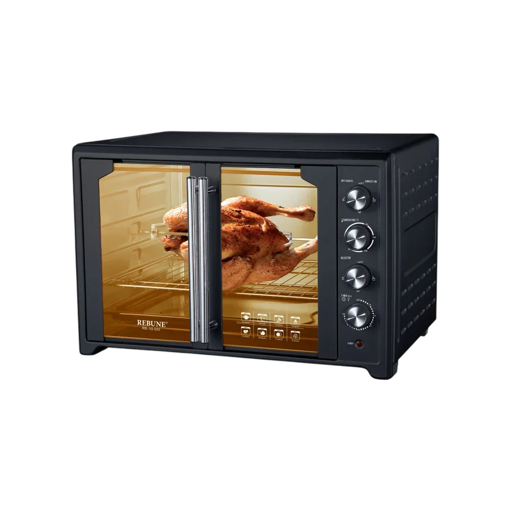 Rebune French Electric Oven – 75 Liters, 2800W, Convection & Heat Distribution