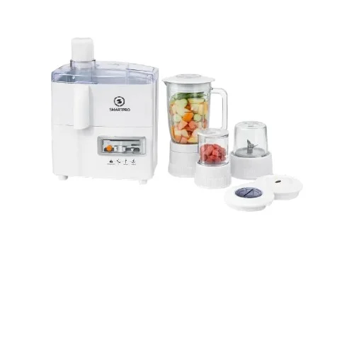 Smart Pro 4-in-1 Juice Extractor Blender SJR-41W – Juicer, Blender, Grinder & Chopper – 400W