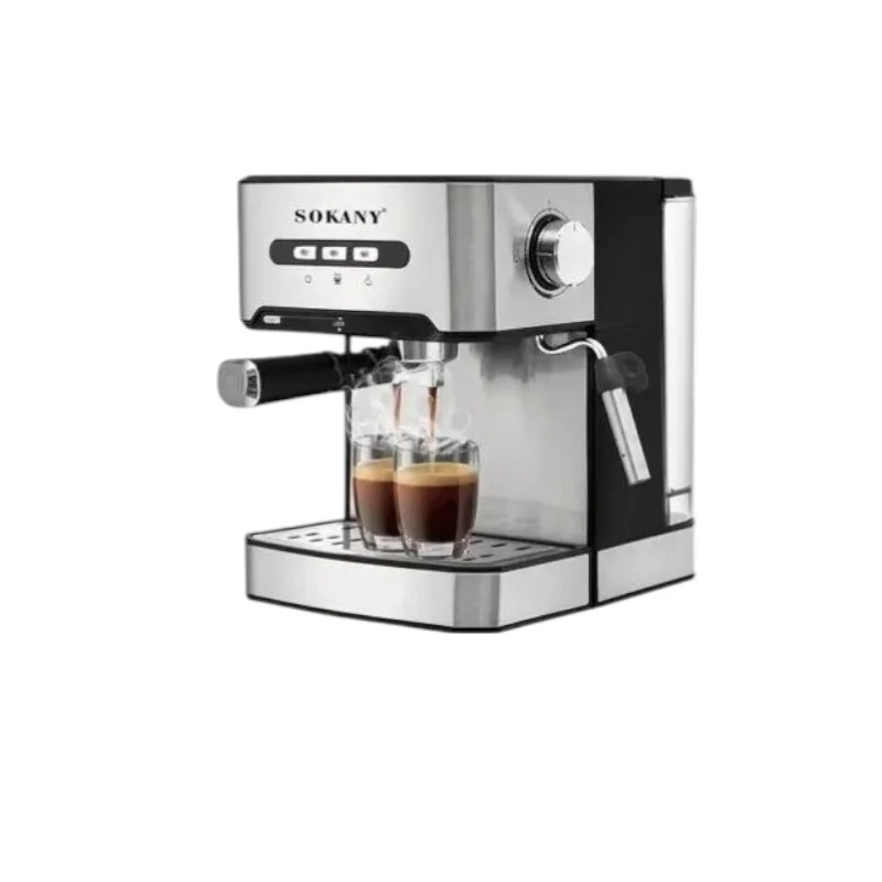 Sokany 1.6L Espresso Semi-Automatic Coffee Maker, SK-6863