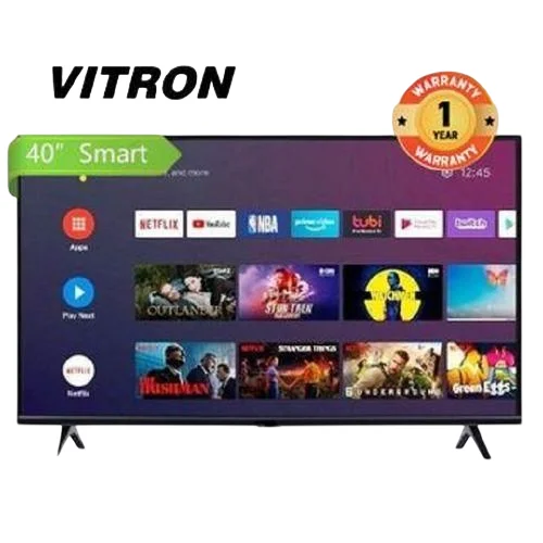 Vitron 40" Smart Android TV HD Frameless Design – HTC4088QFS