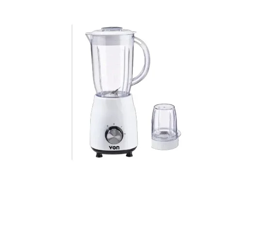 VON 2-in-1 Blender 1.2L With Mill - VBP351NLW 350W Kitchen Blender & Grinder